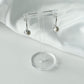 S925 Gemstone Pearl Drop Earring