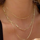 Triple Layer Link Chain Necklace