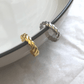 Twisted Ring | 24K Gold Plated | Silver