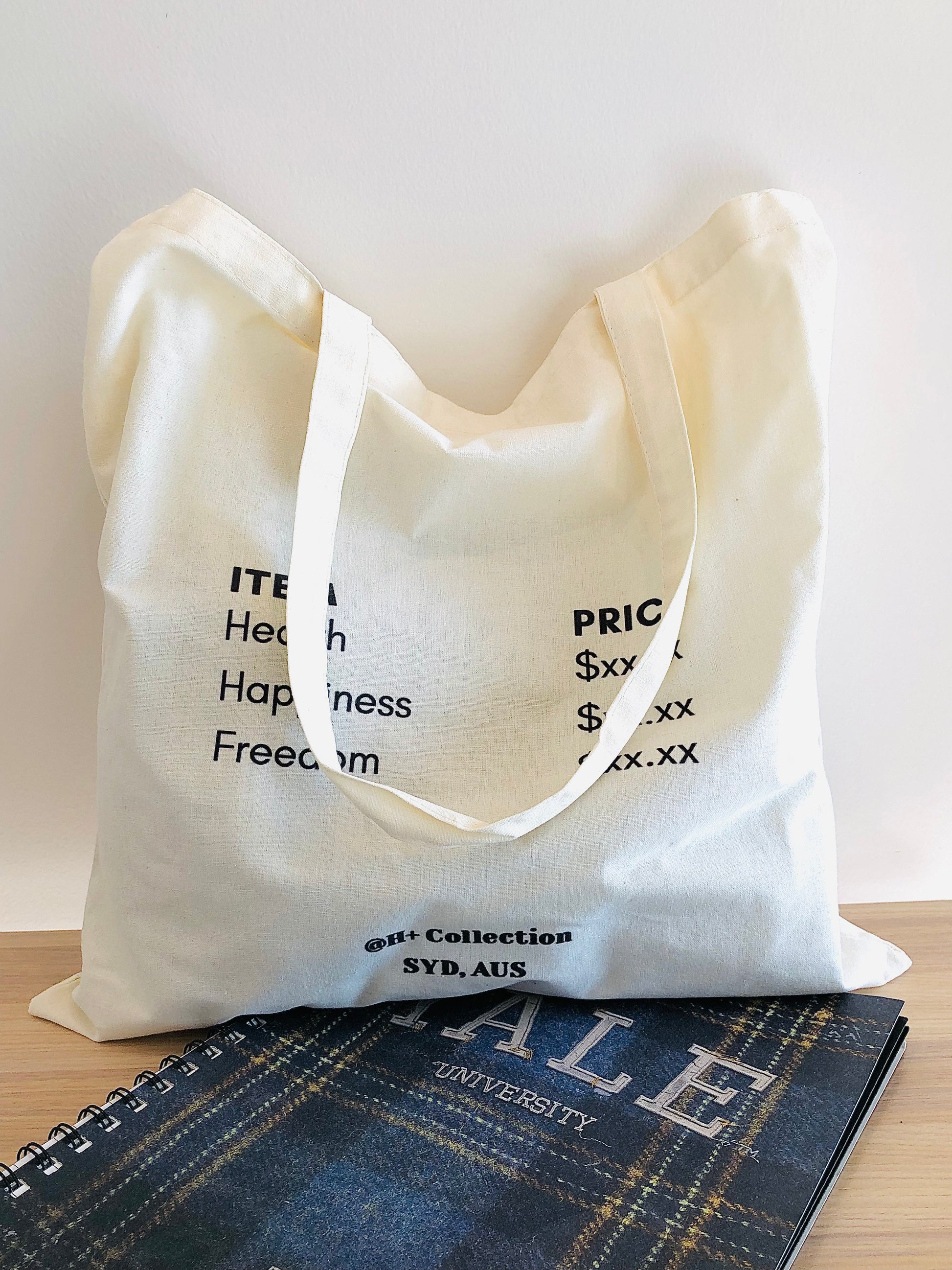 Organic Cotton Canvas Tote Bag | H+ Design