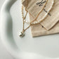 Freshwater Pearl Plain Chain Necklace