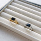 Vintage Cubic Zirconia Band Ring