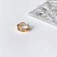 24K Gold Diamond Hollow Ear Cuff