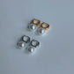 Dainty Single Large Pearl Huggie Earring