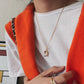 Morden Irregular Letter Charm Necklace