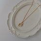 Morden Irregular Letter Charm Necklace