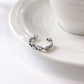 925 Vintage Pig Nose Band Ring
