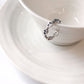 925 Vintage Pig Nose Band Ring