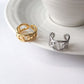 Chunky Pig Nose Band Ring