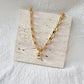 18K Gold Chain Chunky Choker
