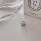 Two-toned Triple Band Pearl Ear Cuff