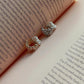 Chunky Twisted Wide Pearl Ear Cuff