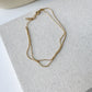 Layering Plain Link Chain Bracelet