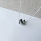 S925 Silver Irregular Pendant Necklace