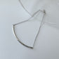 S925 Plated Partial Band Chain Bracelet