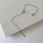 S925 Small Round CZ Chain Bracelet