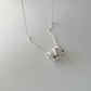S925 Silver Irregular Pendant Necklace