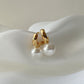 Dainty Single Large Pearl Huggie Earring
