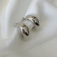 Minimalist Large Bold Hoop Earring