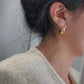 Plain Chunky Bold Earring