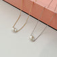Plain Acrylic Pearl Chain Necklace