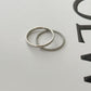 Minimalist Band Ring Set [2 PCs]