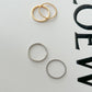 Minimalist Band Ring Set [2 PCs]