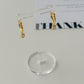 Cubic Zirconia Minimalist Huggie Earring