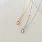 Wrapped Natural Pearl Necklace & Earring Set