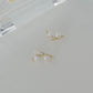 Branch Shape Natural Pearls Earring