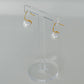 Real Pearl Gold Dangle Earring
