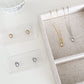 Wrapped Natural Pearl Necklace & Earring Set